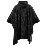 FRACT DRK FLANNEL PONCHO