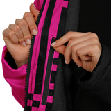 DEFRAG MAGENTIC DEEPFLEECE ZIP CLOAK