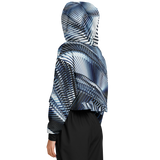 QUBEWAVE AO CROP HOODIE