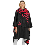 DEFRAG VERT128 HAZRED FLANNEL PONCHO