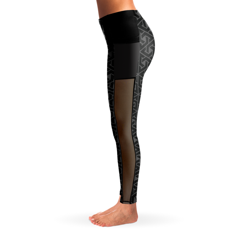 TRINITY BLVCK MESH LEGGINGS