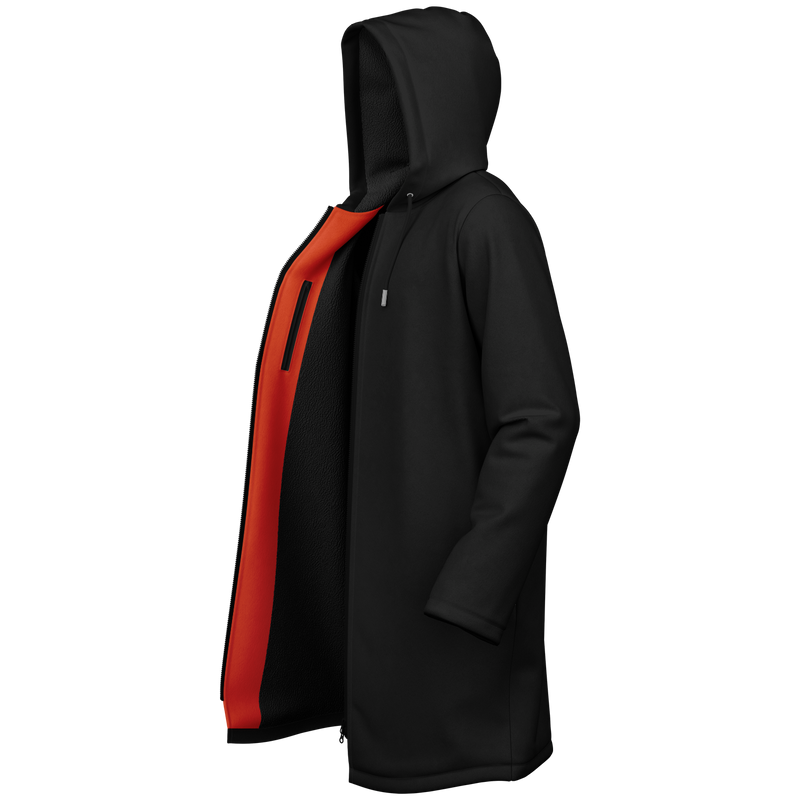 BLVCK DEEPFLEECE ZIP CLOAK