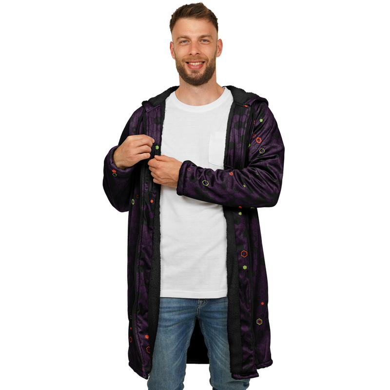 HEXA UNIT-01  DEEPFLEECE ZIIP HOODIE