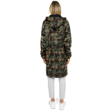 CAMOTOOTH DEEPFLEECE ZIP CLOAK