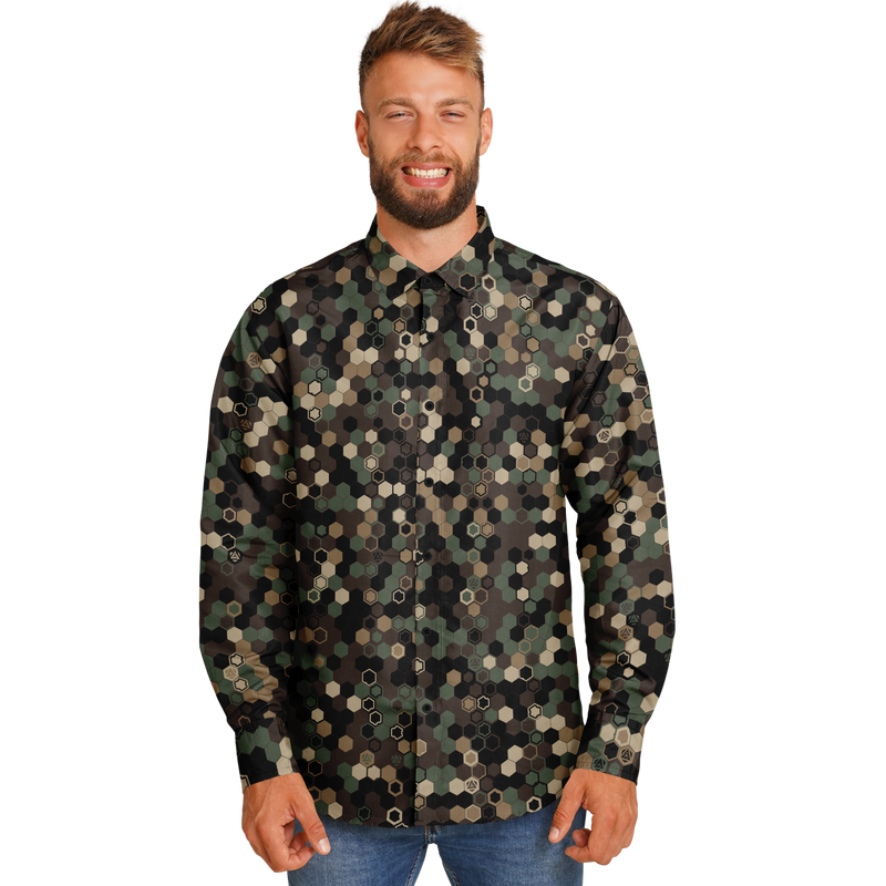 HEX CAMO LSBD SHIRT