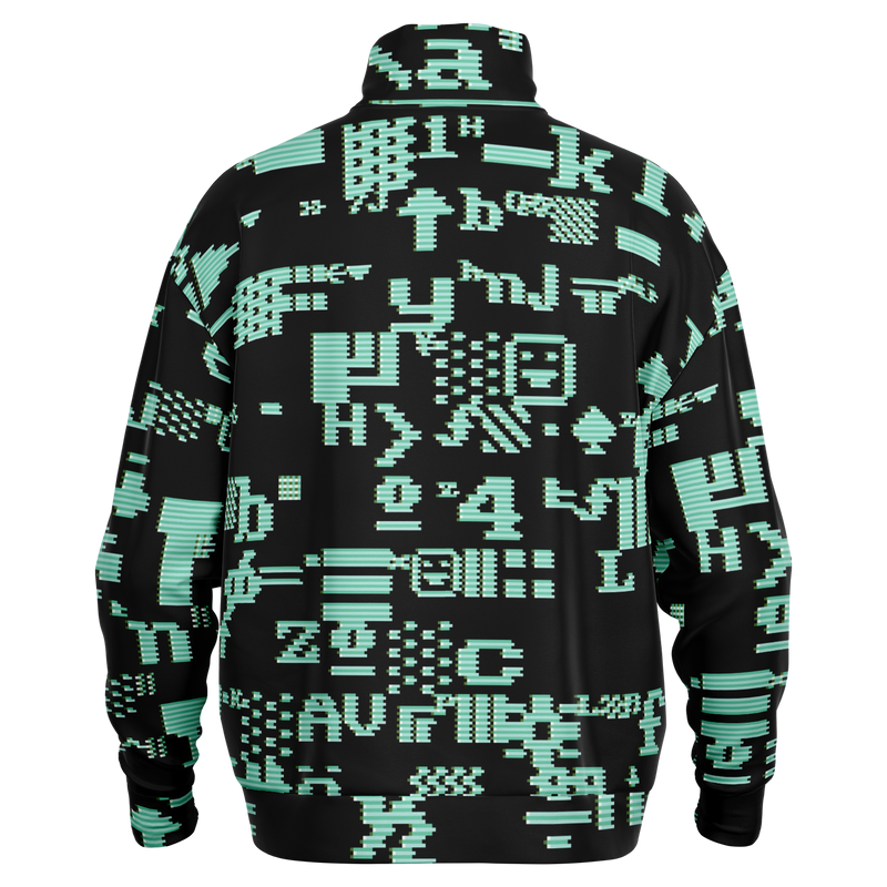 ASCII MECHA HW-OS QZIP SWEATSHIRT