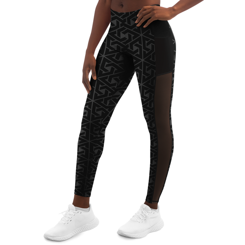 TRINITY BLVCK MESH LEGGINGS
