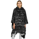 MATRIX BLVCK FLANNEL PONCHO