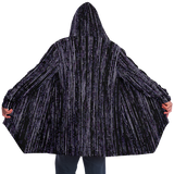 MATRIX BLUE DEEPFLEECE CLOAK