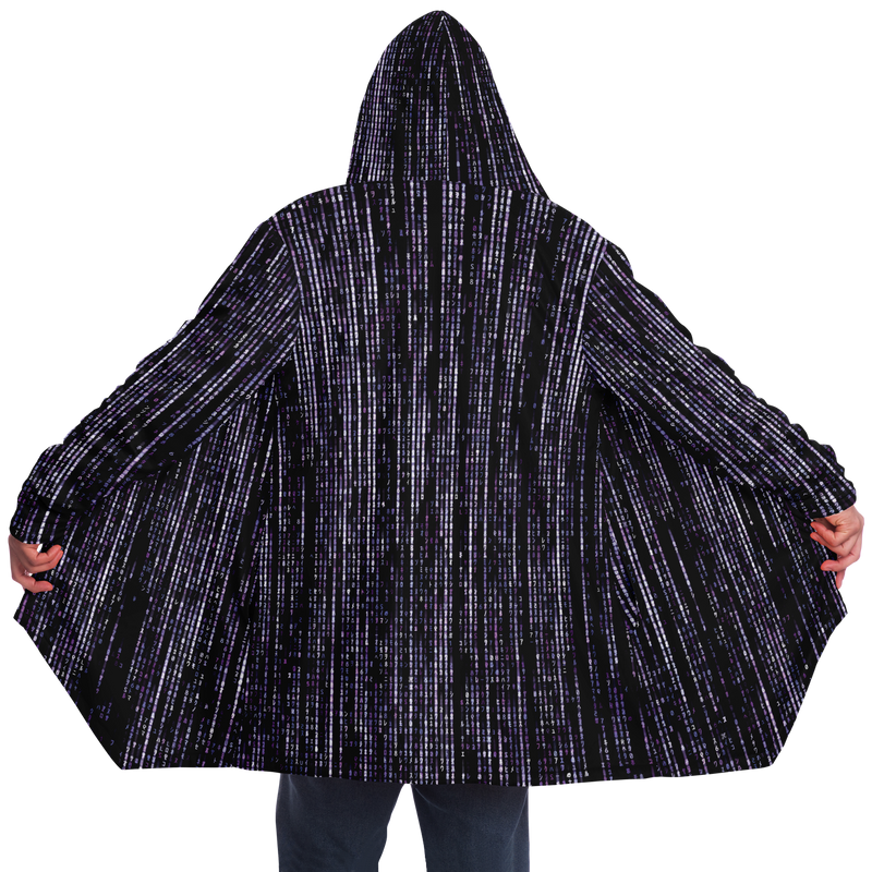 MATRIX BLUE DEEPFLEECE CLOAK