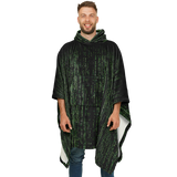 MATRIX TERMINAL FLANNEL PONCHO