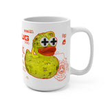 PLUS PLUS DEBUG DUCK 15OZ MUG