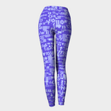 ASCII BLUE64 DURARE LEGGINGS