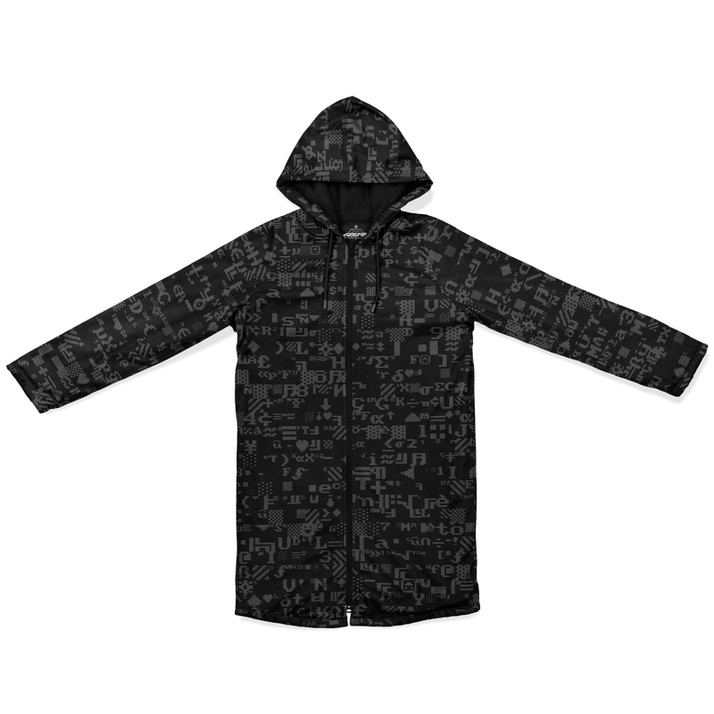 ASCII BLVCK DEEPFLEECE ZIP HOODIE