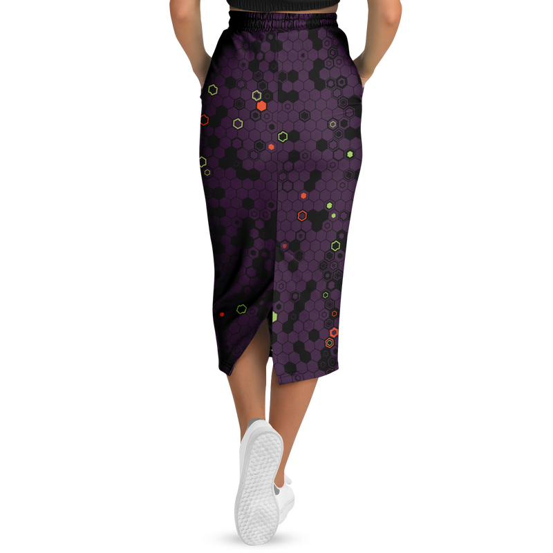 HEXA UNIT-01 LONG POCKET SKIRT