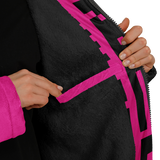 DEFRAG MAGENTIC DEEPFLEECE ZIP CLOAK