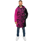 DEFRAG MAGENTIC DEEPFLEECE ZIP CLOAK