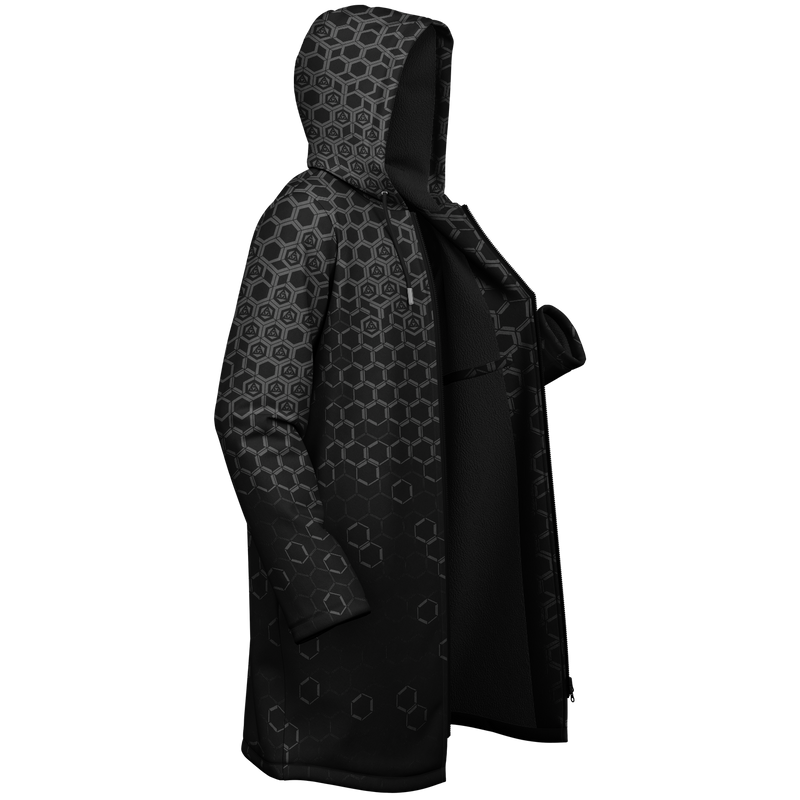 HEX AUTOMATA DEEPFLEECE ZIP CLOAK