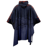 DEFRAG VERT128 ORABLU FLANNEL PONCHO