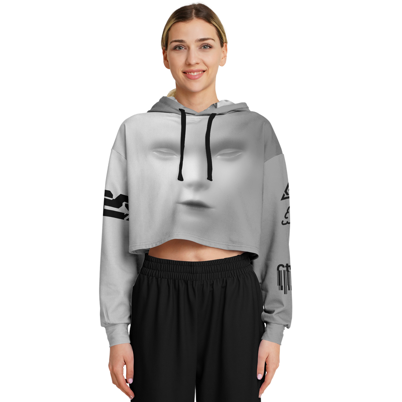 NORMALS MONO AO CROP HOODIE