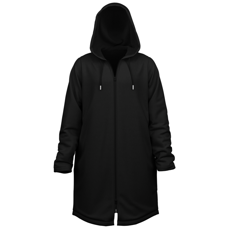 BLVCK DEEPFLEECE ZIP CLOAK