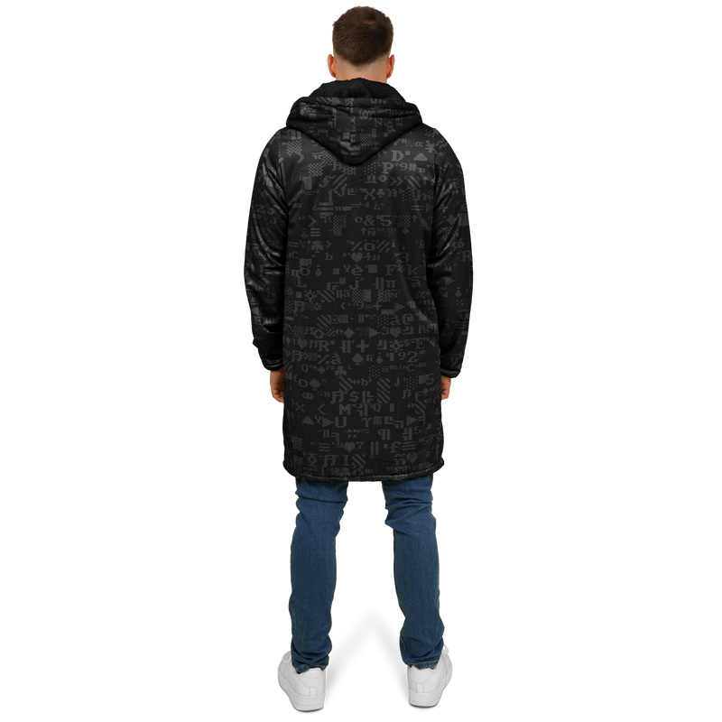 ASCII BLVCK DEEPFLEECE ZIP HOODIE