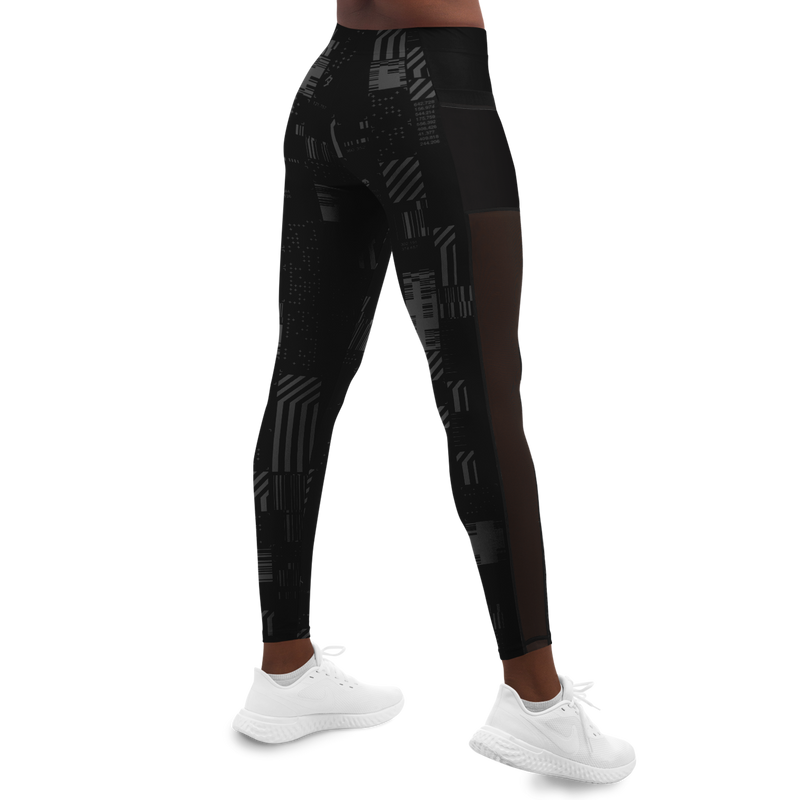 XEROBLVCK MESH LEGGINGS