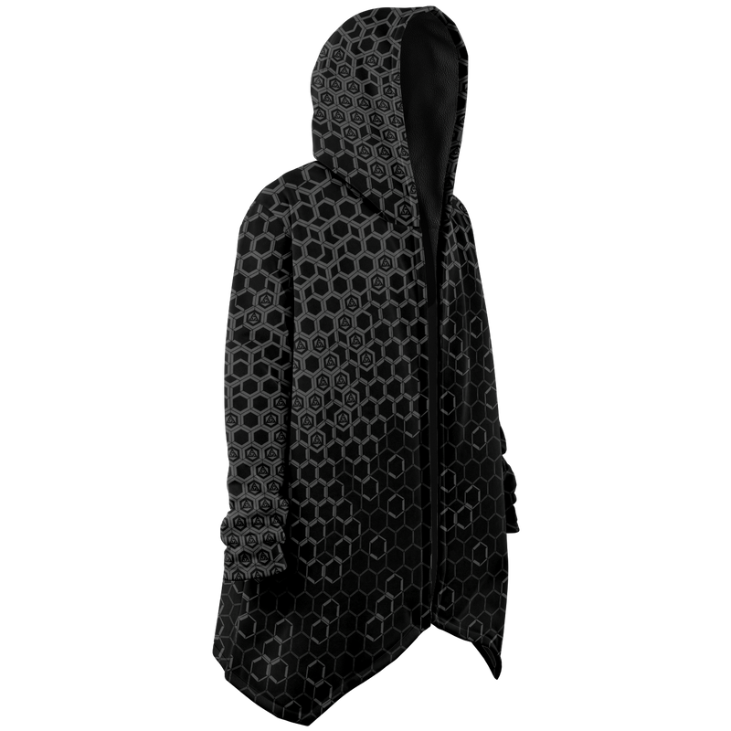 HEX AUTOMATA BLVCK DEEPFLEECE CLOAK