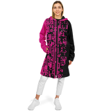 DEFRAG MAGENTIC DEEPFLEECE ZIP CLOAK