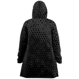 HEX AUTOMATA BLVCK DEEPFLEECE CLOAK