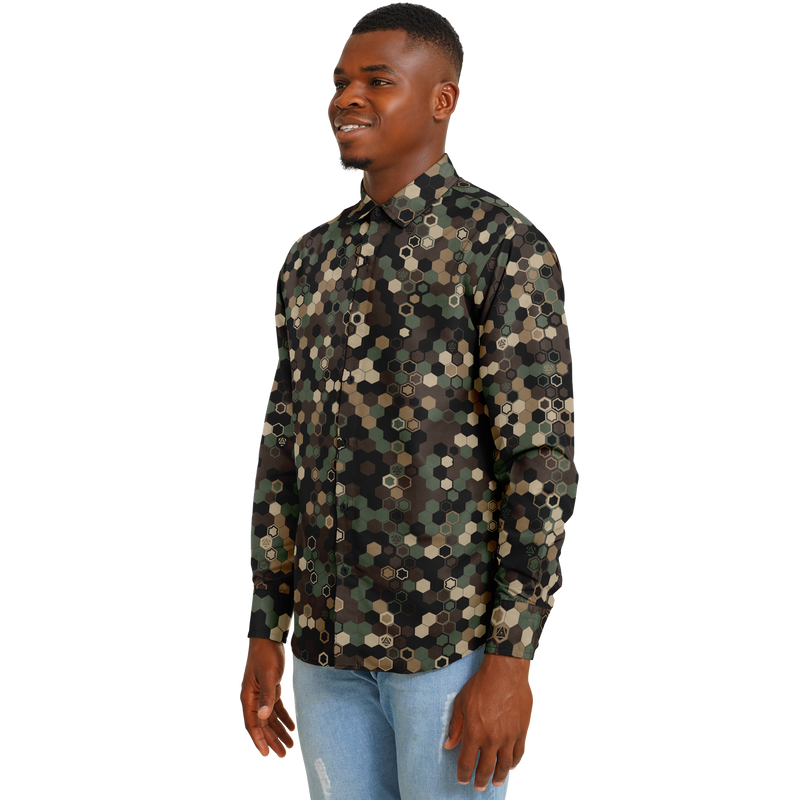 HEX CAMO LSBD SHIRT