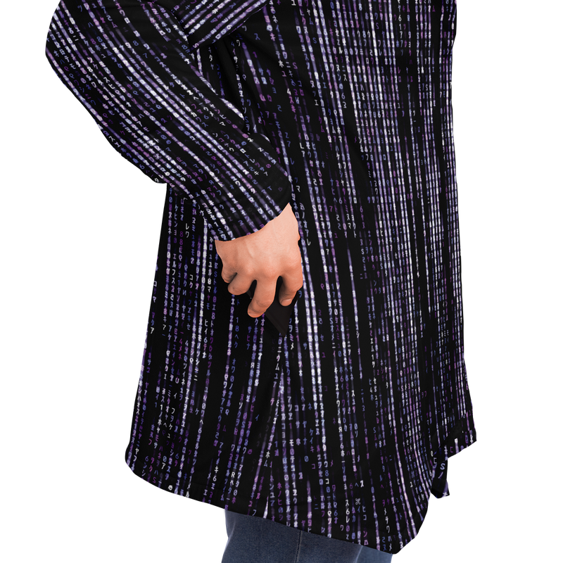 MATRIX BLUE DEEPFLEECE CLOAK