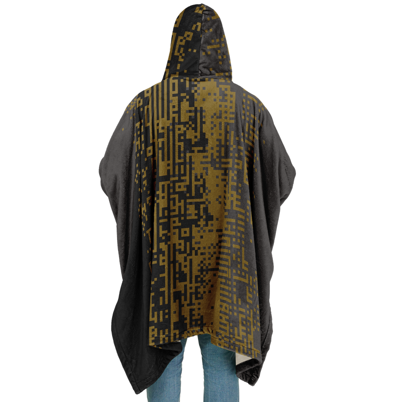 DEFRAG NUX64 FLANNEL PONCHO