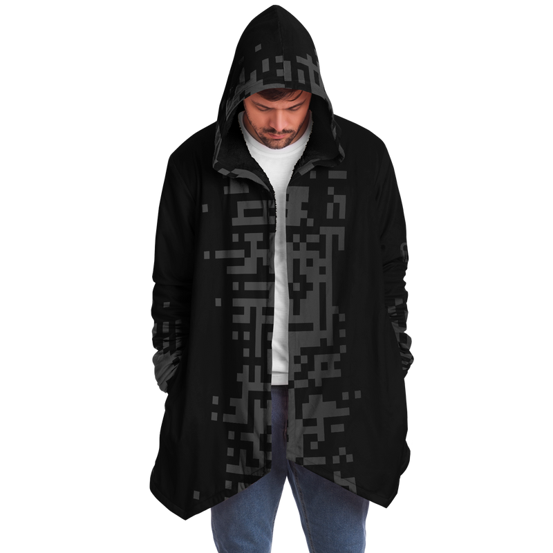 DEFRAG VERT128 DRK DEEPFLEECE CLOAK