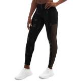 XEROBLVCK MESH LEGGINGS