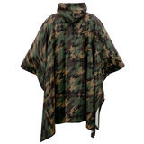 CAMOTOOTH FLANNEL PONCHO