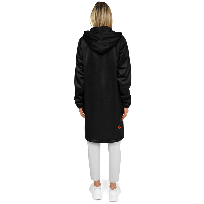 BLVCK DEEPFLEECE ZIP CLOAK