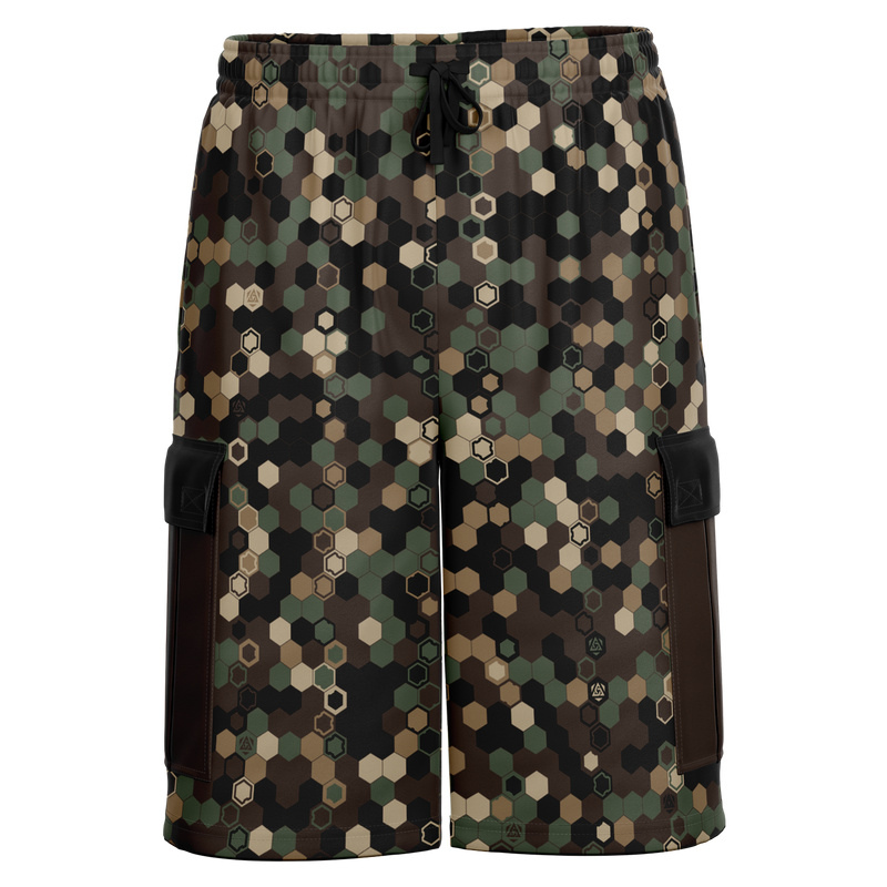 HEXA WOODLAND VAR001  HW CARGO SHORTS