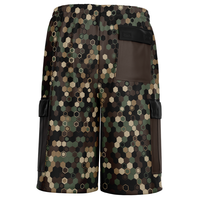 HEXA WOODLAND VAR001  HW CARGO SHORTS
