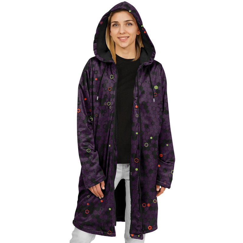 HEXA UNIT-01  DEEPFLEECE ZIIP HOODIE