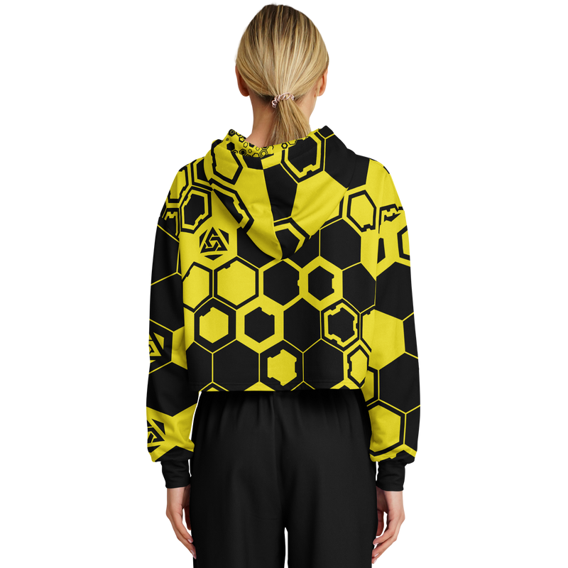 HEXA YL AO CROP HOODIE