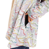 JUST A CLOUD DEEPFLEECE CLOAK