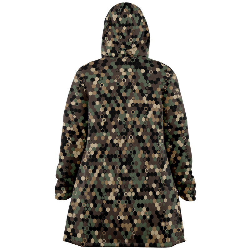 HEX CAMO DEEPFLEECE CLOAK