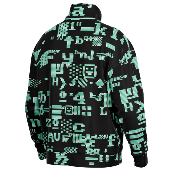 ASCII MECHA HW-OS QZIP SWEATSHIRT