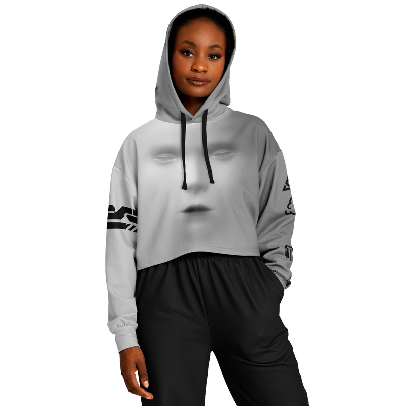 NORMALS MONO AO CROP HOODIE