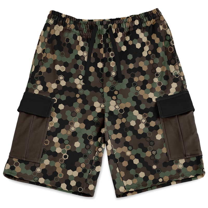 HEXA WOODLAND VAR001  HW CARGO SHORTS