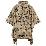 CAMOTOOTH PALE FLANNEL PONCHO