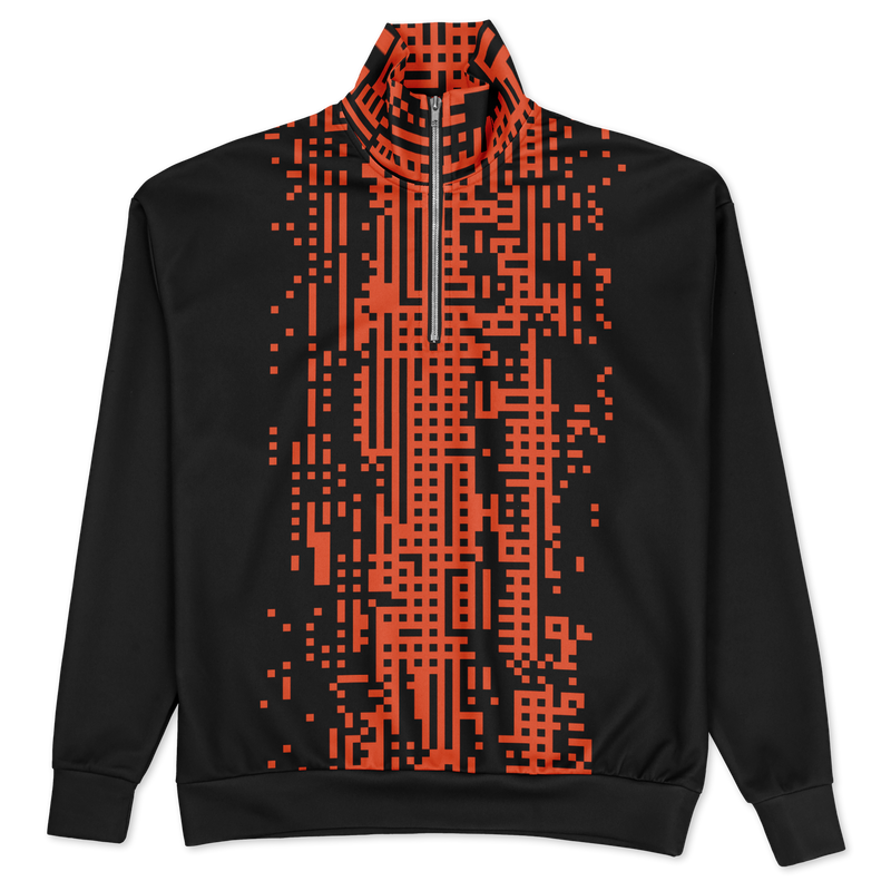 DEFRAG ORA HEAVYWEIGHT OS  UARTER ZIP SWEATSHIRT