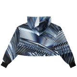 QUBEWAVE AO CROP HOODIE