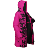 DEFRAG MAGENTIC DEEPFLEECE ZIP CLOAK